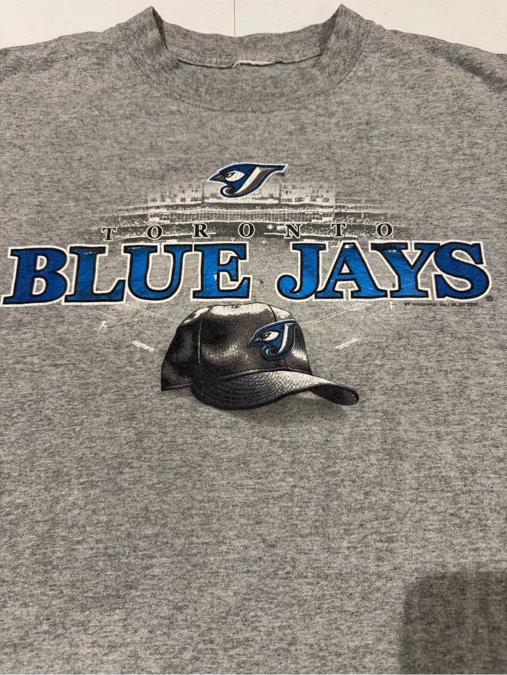 Vintage Y2K Toronto Blue Jays MLB Baseball t shirt size medium 2006